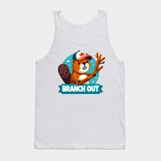 Branch Out: Clever Beaver's Exploration Tank Top